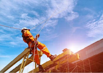 Klimmateriaal voor industriewerken